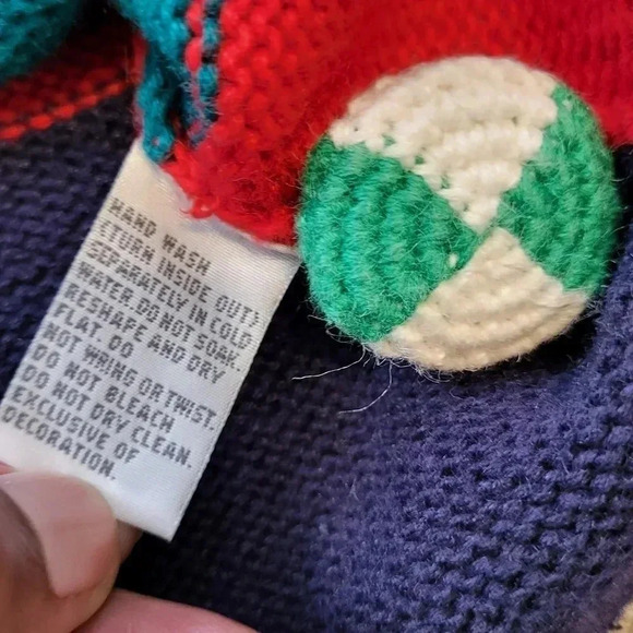 Vintage Lisa Nichols Embroidered Stitching Baseball Sport Theme Cardigan(L) - Picture 10 of 10